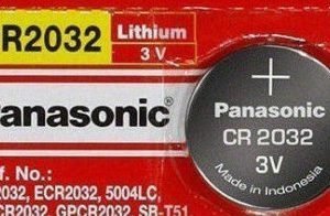 panasonic cr2032 single battery